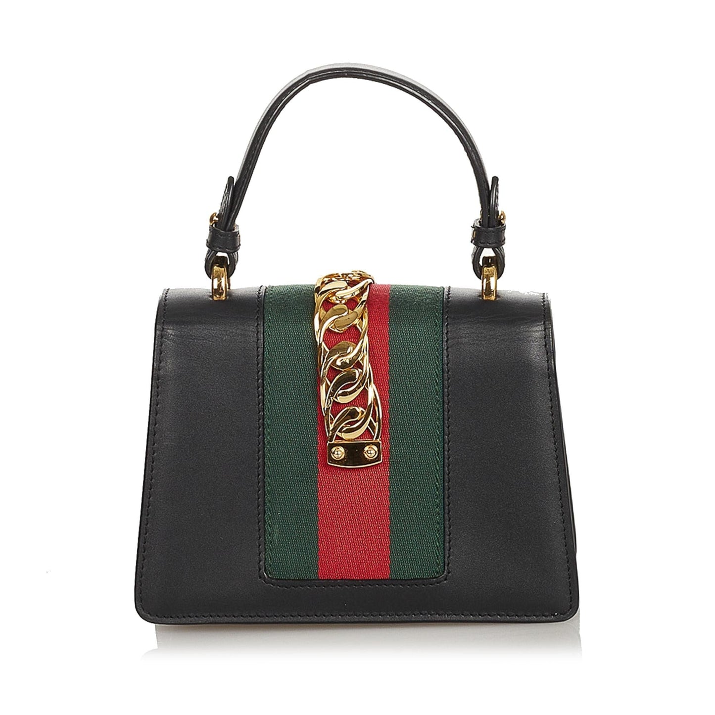 Gucci Mini Sylvie Leather Handbag (SHG-25770)