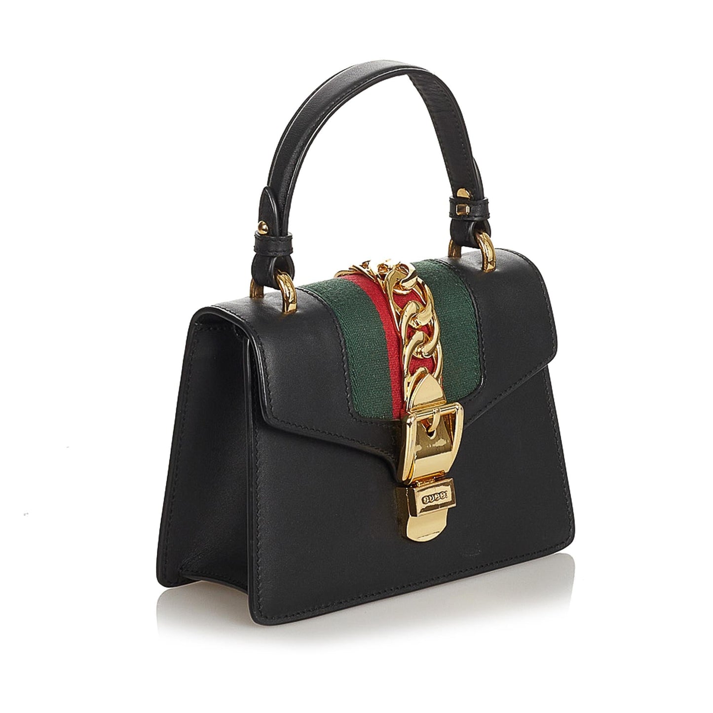 Gucci Mini Sylvie Leather Handbag (SHG-25770)