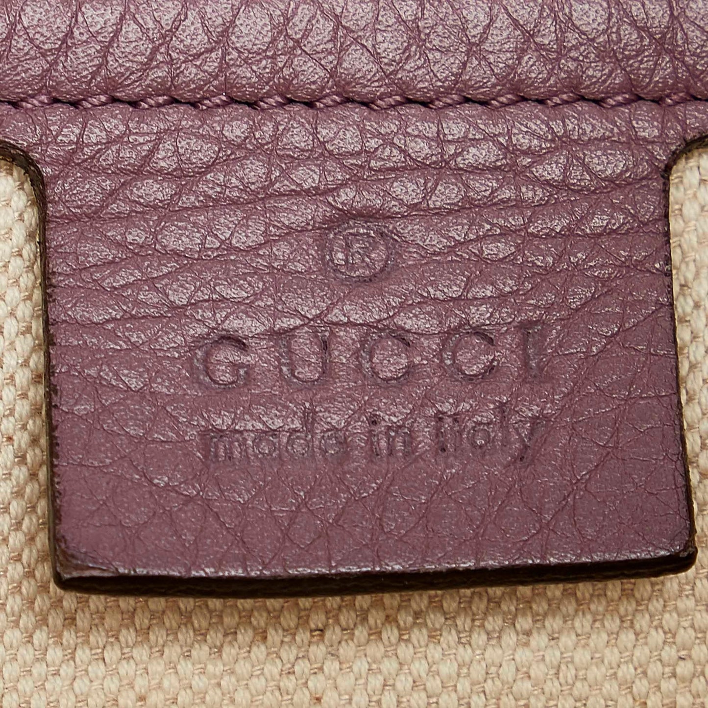 Gucci Miss GG Leather Satchel (SHG-21340)