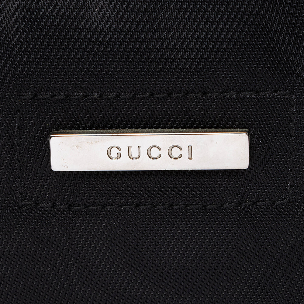 Gucci Vintage Nylon Duffel Bag (SHF-20921)