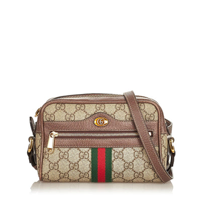 Gucci Ophidia GG Supreme Small Crossbody Bag (SHG-26088)