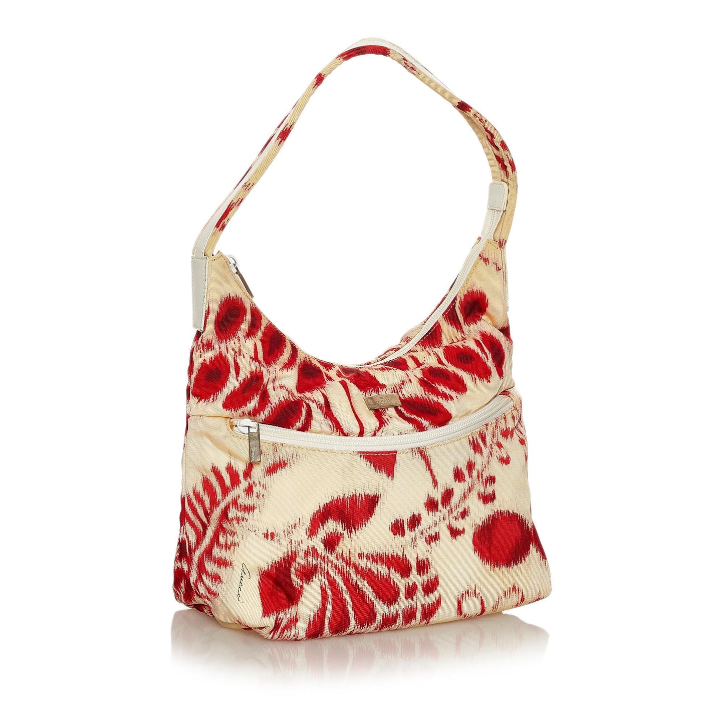 Gucci Printed Canvas Shoulder Bag (SHG-28626)