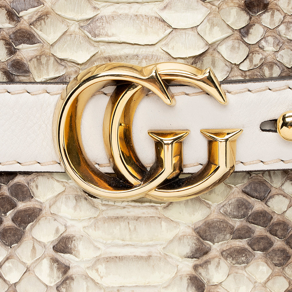 Gucci Python GG Running Large Satchel (SHF-18823)