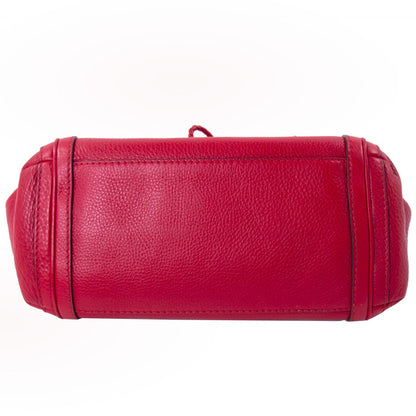 Gucci Bella Red Leather Shoulder Bag