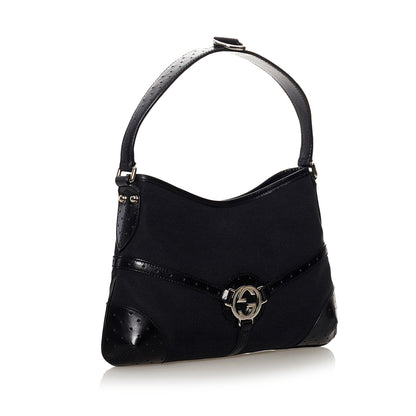 Gucci Reins Canvas Handbag (SHG-33029)