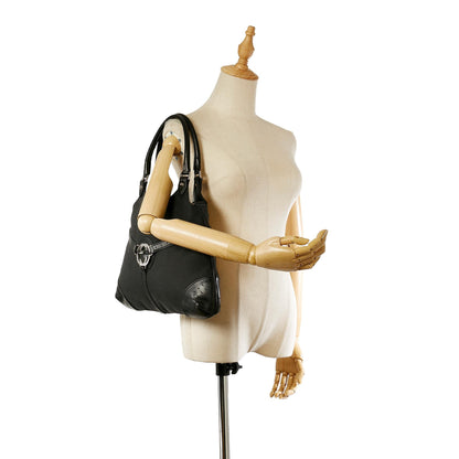 Gucci Reins Canvas Shoulder Bag (SHG-23427)