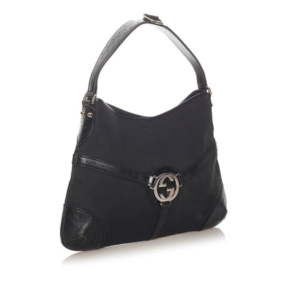 Gucci Reins Canvas Shoulder Bag (SHG-27891)