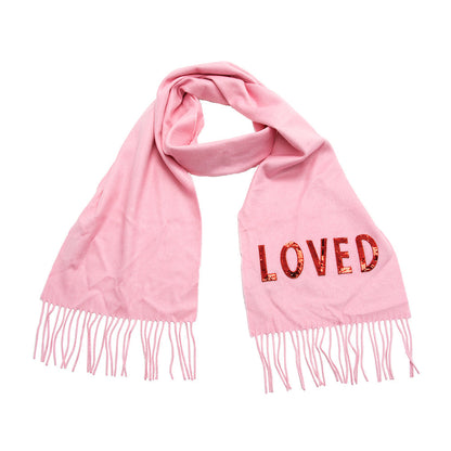 Gucci Silk Cashmere Loved Scarf (SHF-21043)