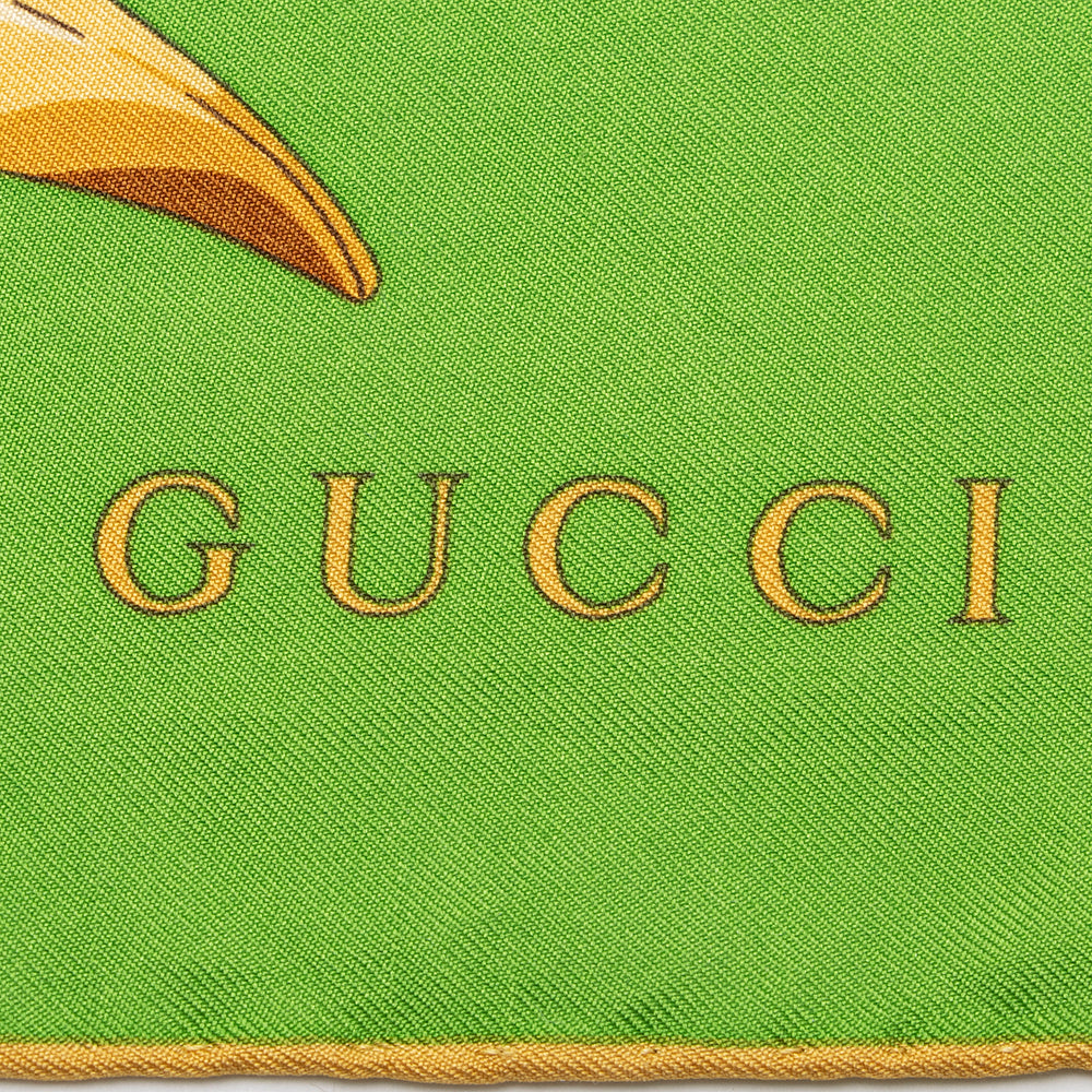 Gucci Silk Chain Print Scarf (SHF-15645)