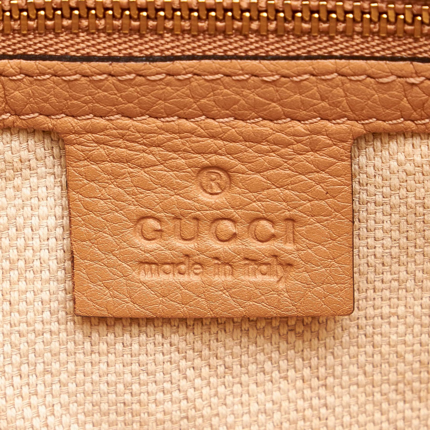 Gucci Soho Cellarius Canvas Satchel (SHG-28577)