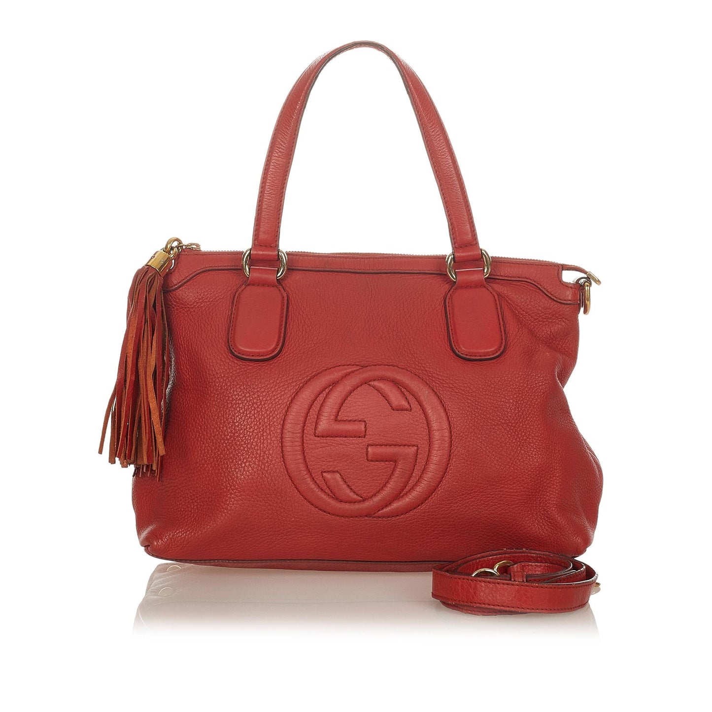 Gucci Soho Cellarius Leather Satchel (SHG-26287)