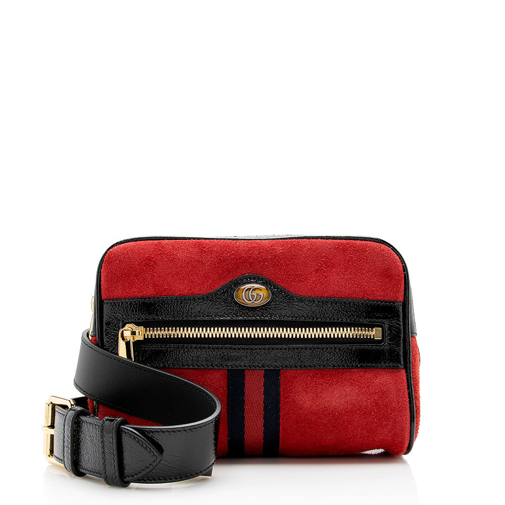 Gucci Suede Ophidia Belt Bag (SHF-15027)