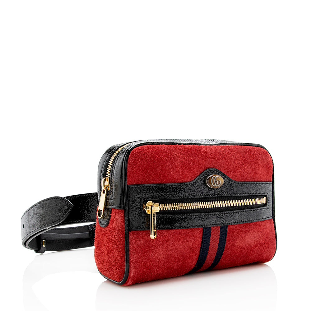 Gucci Suede Ophidia Belt Bag (SHF-15027)