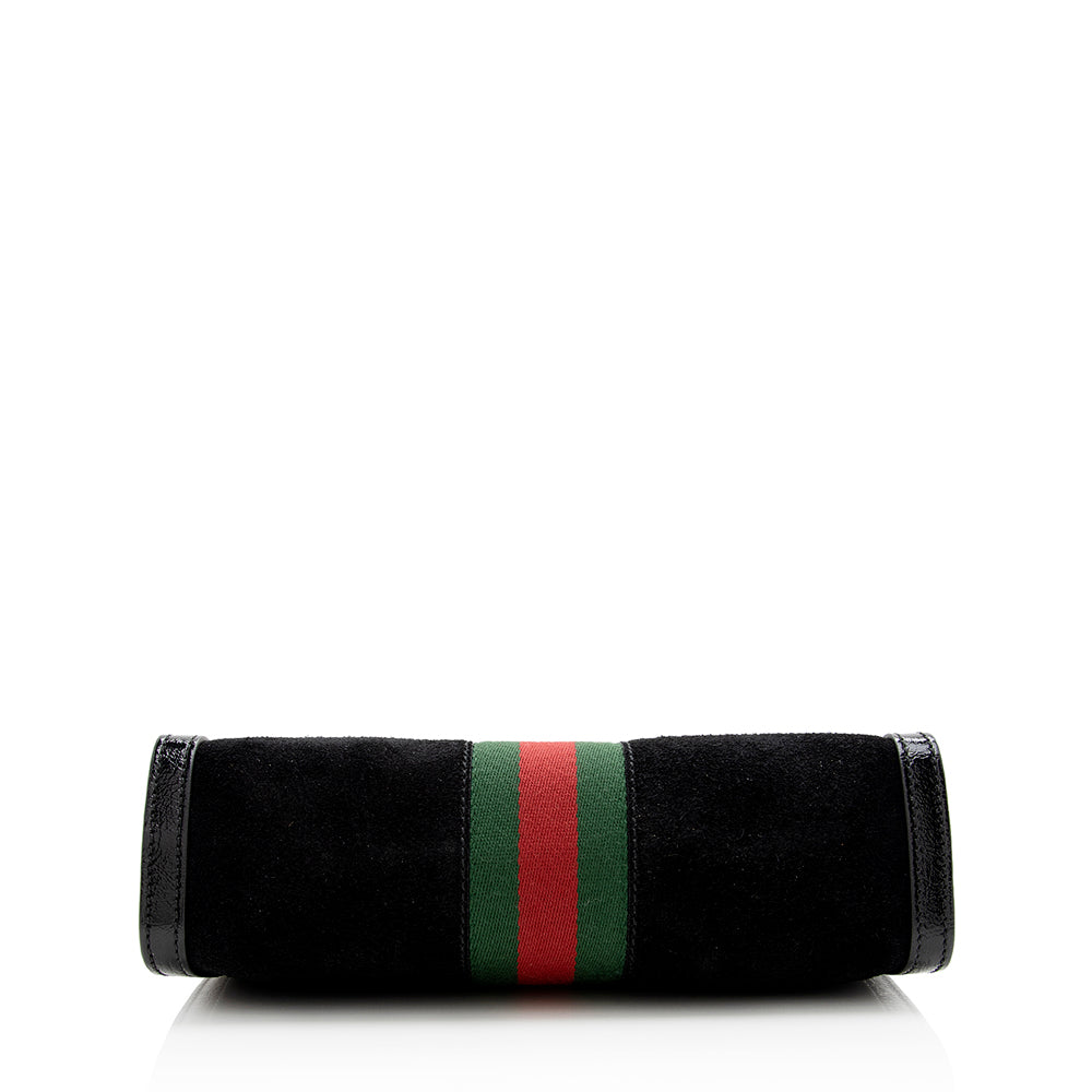 Gucci Suede Ophidia Small Shoulder Bag (SHF-20827)