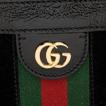 Gucci Suede Ophidia Small Shoulder Bag (SHF-20827)