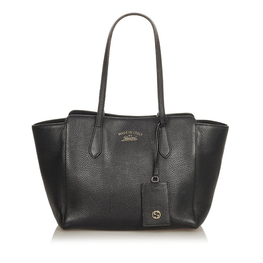 Gucci Swing Leather Tote Bag (SHG-25487)