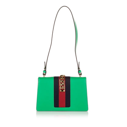 Gucci Sylvie Leather Shoulder Bag (SHG-21509)