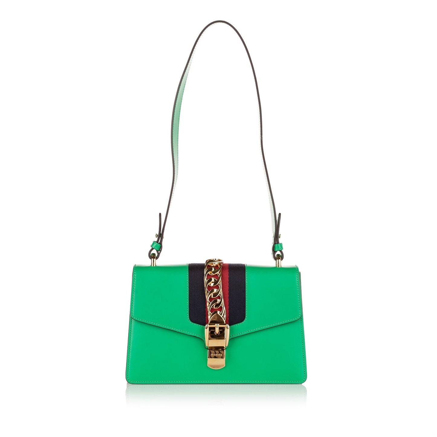 Gucci Sylvie Leather Shoulder Bag (SHG-21509)