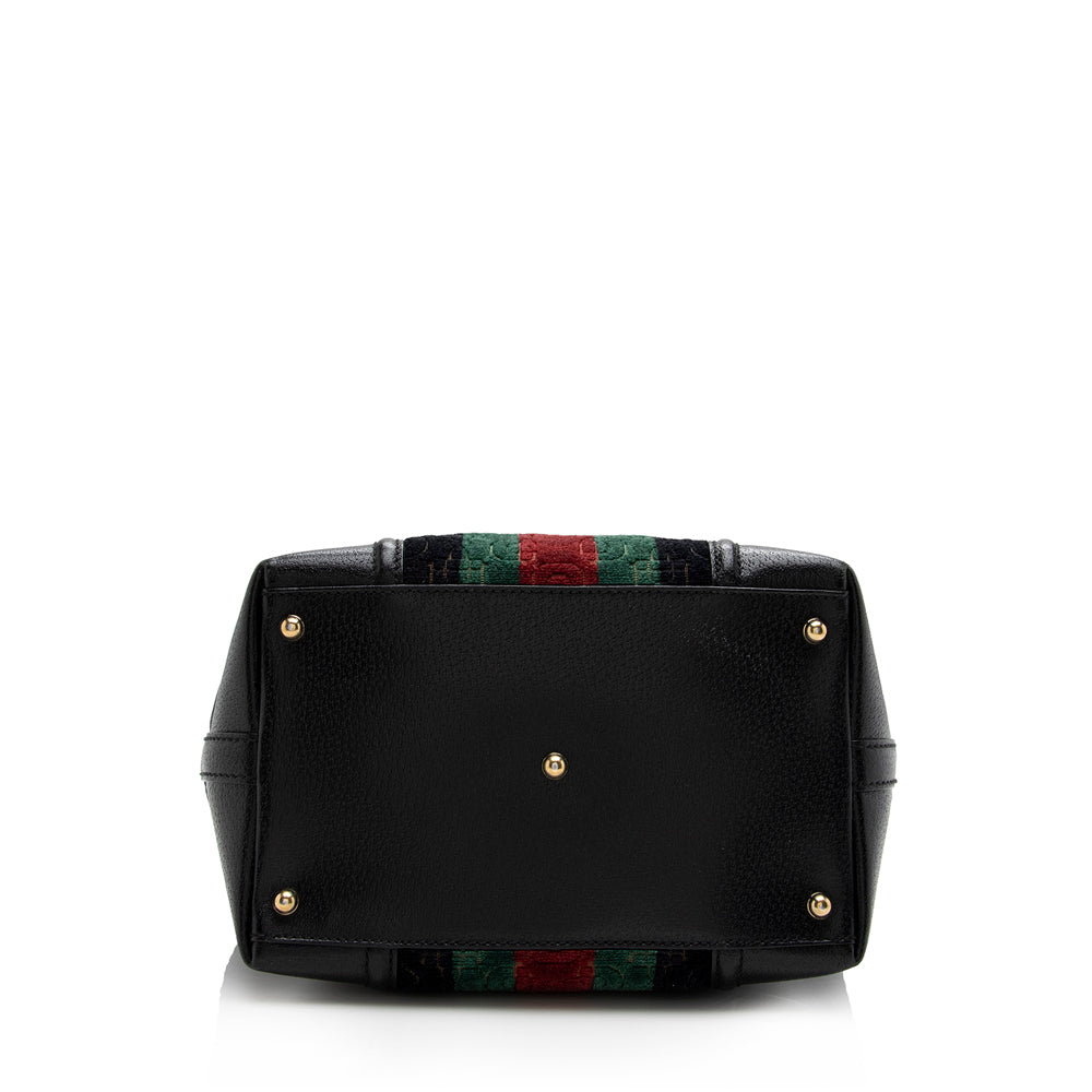 Gucci Velvet Treasure Boston Small Satchel - FINAL SALE (SHF-16567)