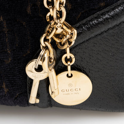 Gucci Velvet Treasure Boston Small Satchel - FINAL SALE (SHF-16567)