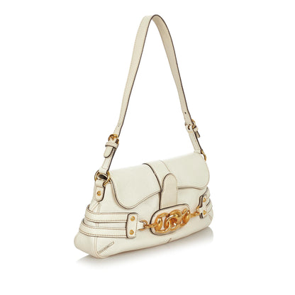 Gucci Wave Leather Shoulder Bag (SHG-24439)