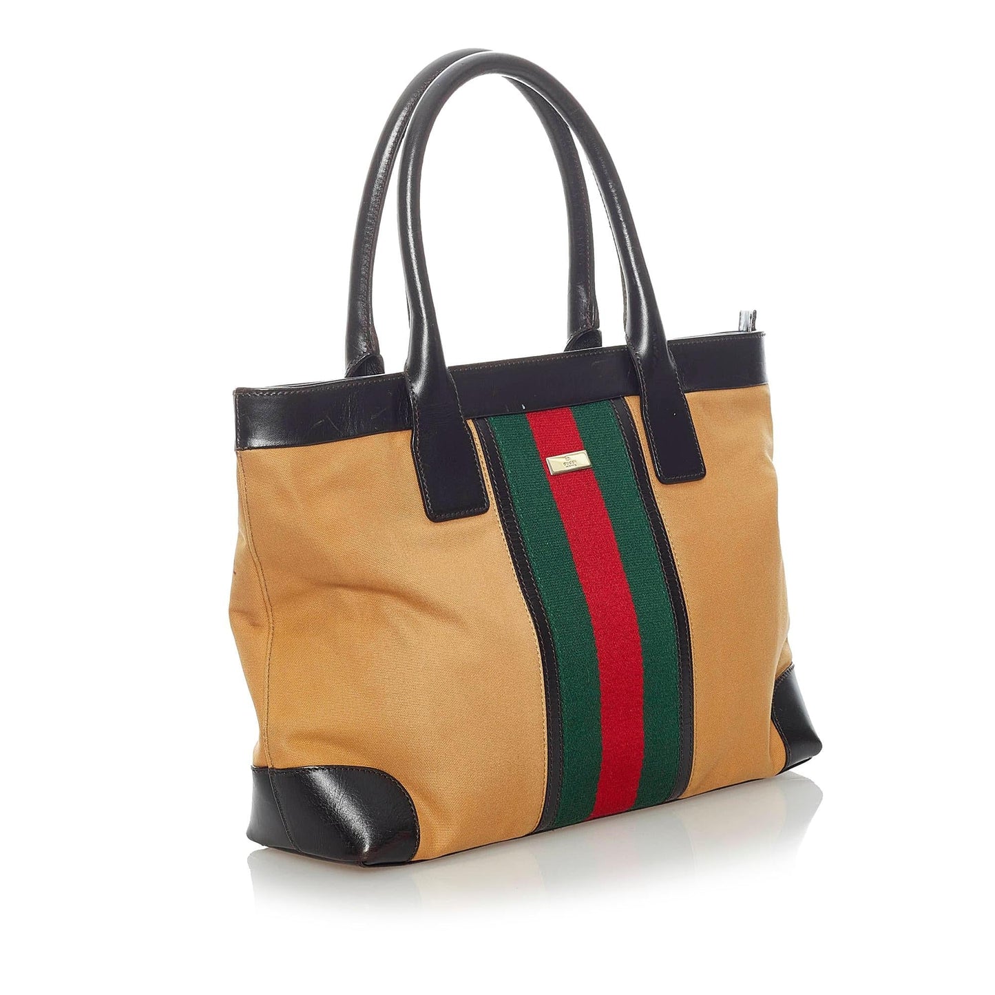 Gucci Web Canvas Handbag (SHG-32950)