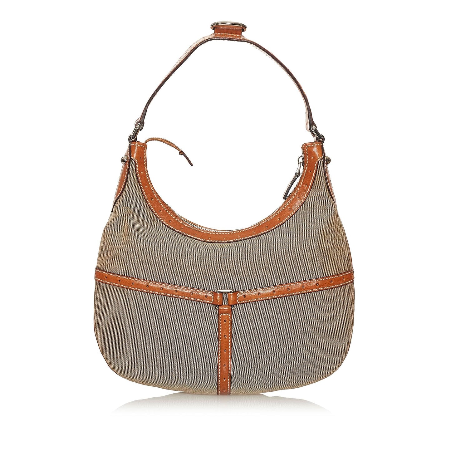 Gucci Web Canvas Reins Hobo Bag (SHG-28634)