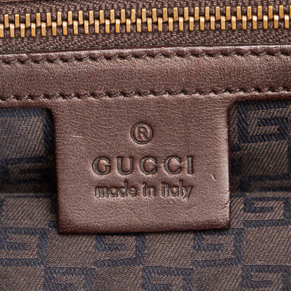 Gucci Web Canvas Shoulder Bag (SHG-32709)