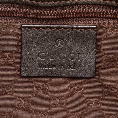 Gucci Web Canvas Shoulder Bag (SHG-32940)