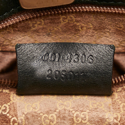 Gucci Web Leather Shoulder Bag (SHG-25566)