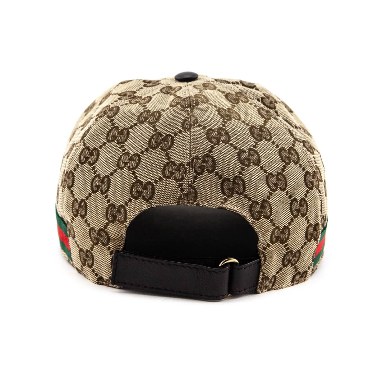 Gucci Beige GG Supreme Canvas Web Cap Size XL