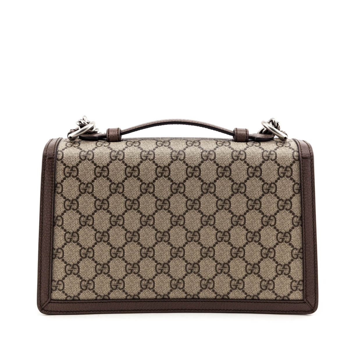 Gucci Beige GG Supreme Dionysus Top Handle Bag