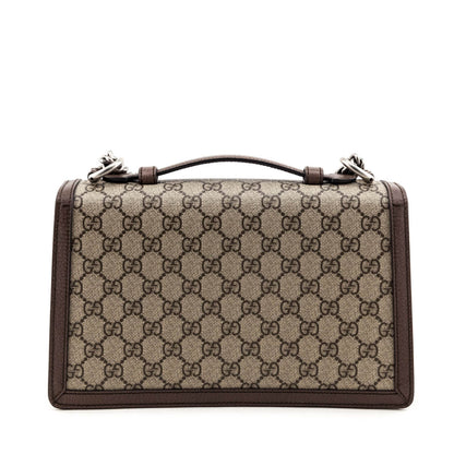 Gucci Beige GG Supreme Dionysus Top Handle Bag