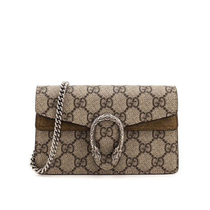 Gucci Beige GG Supreme Super Mini Dionysus