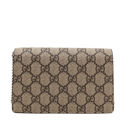 Gucci Beige GG Supreme Super Mini Dionysus