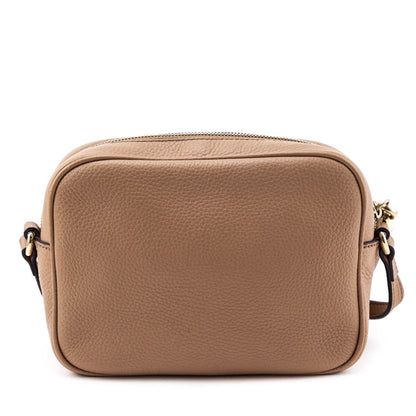 Gucci Beige Pebbled Calfskin Soho Disco Bag