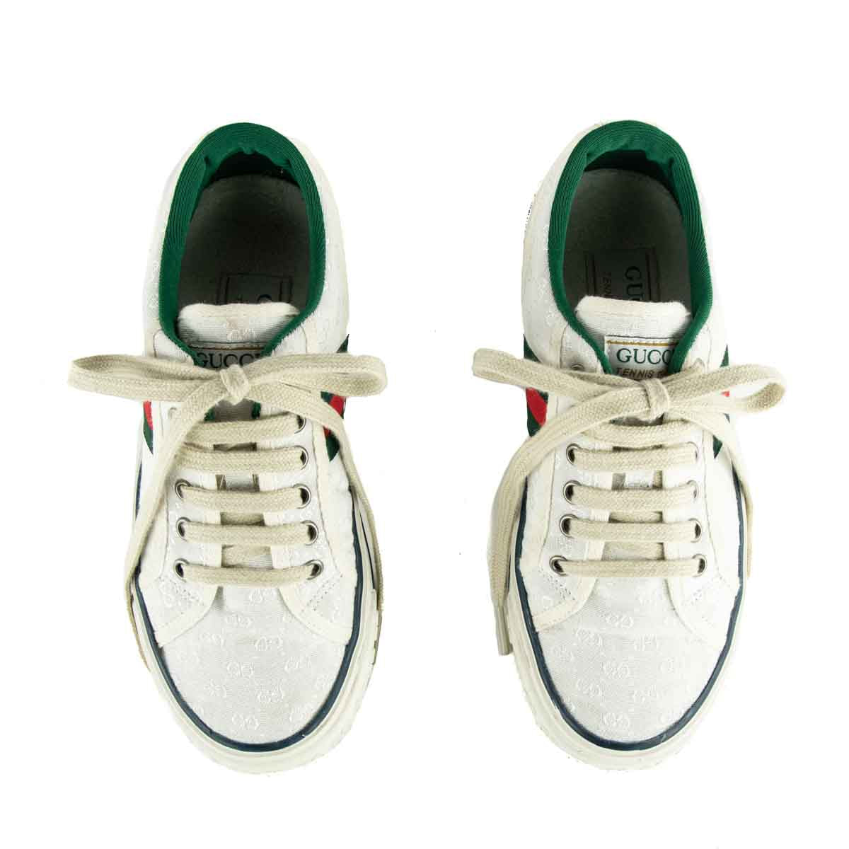 Gucci Beige Tennis 1977 Sneakers US 6 | EU 36