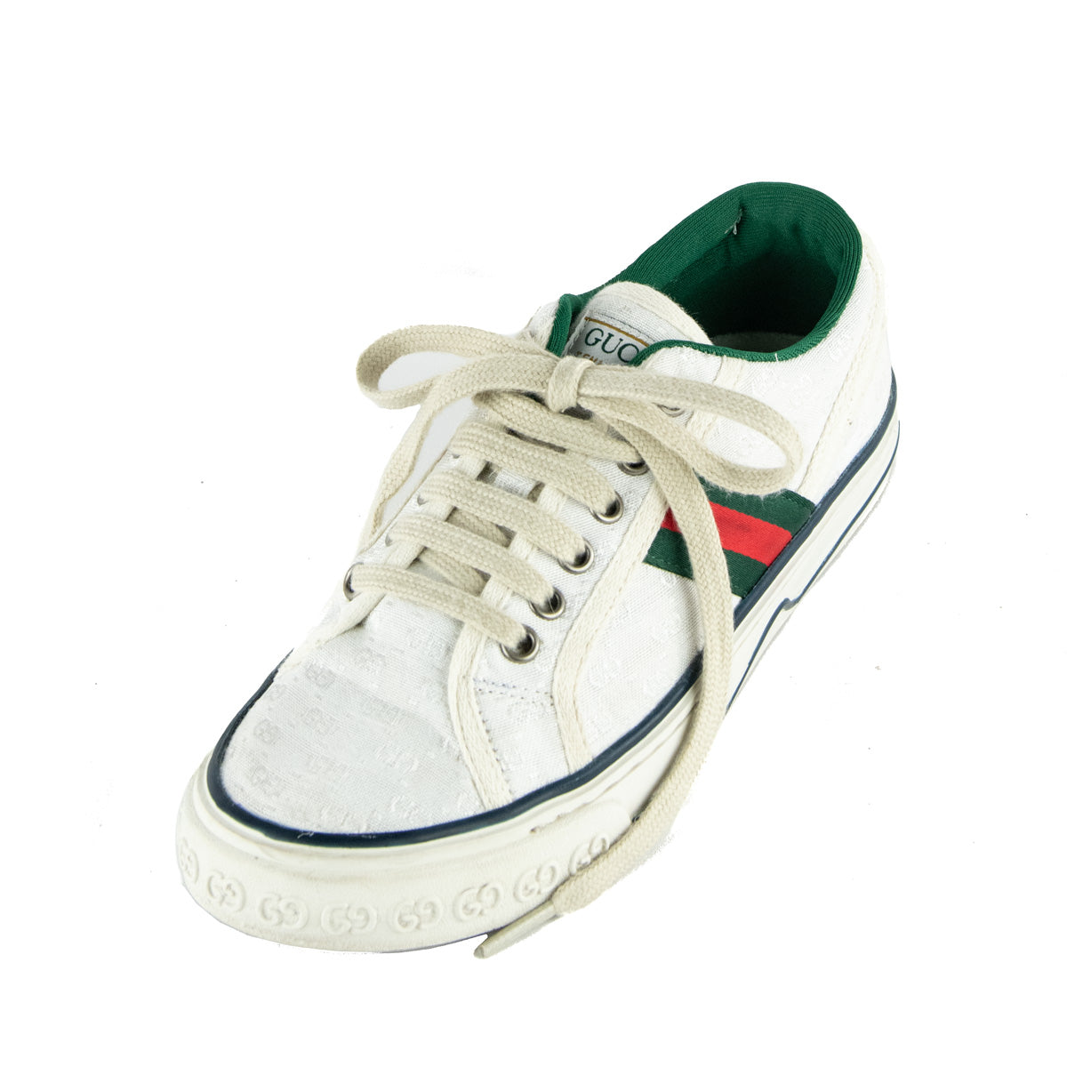 Gucci Beige Tennis 1977 Sneakers US 6 | EU 36