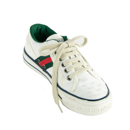 Gucci Beige Tennis 1977 Sneakers US 6 | EU 36