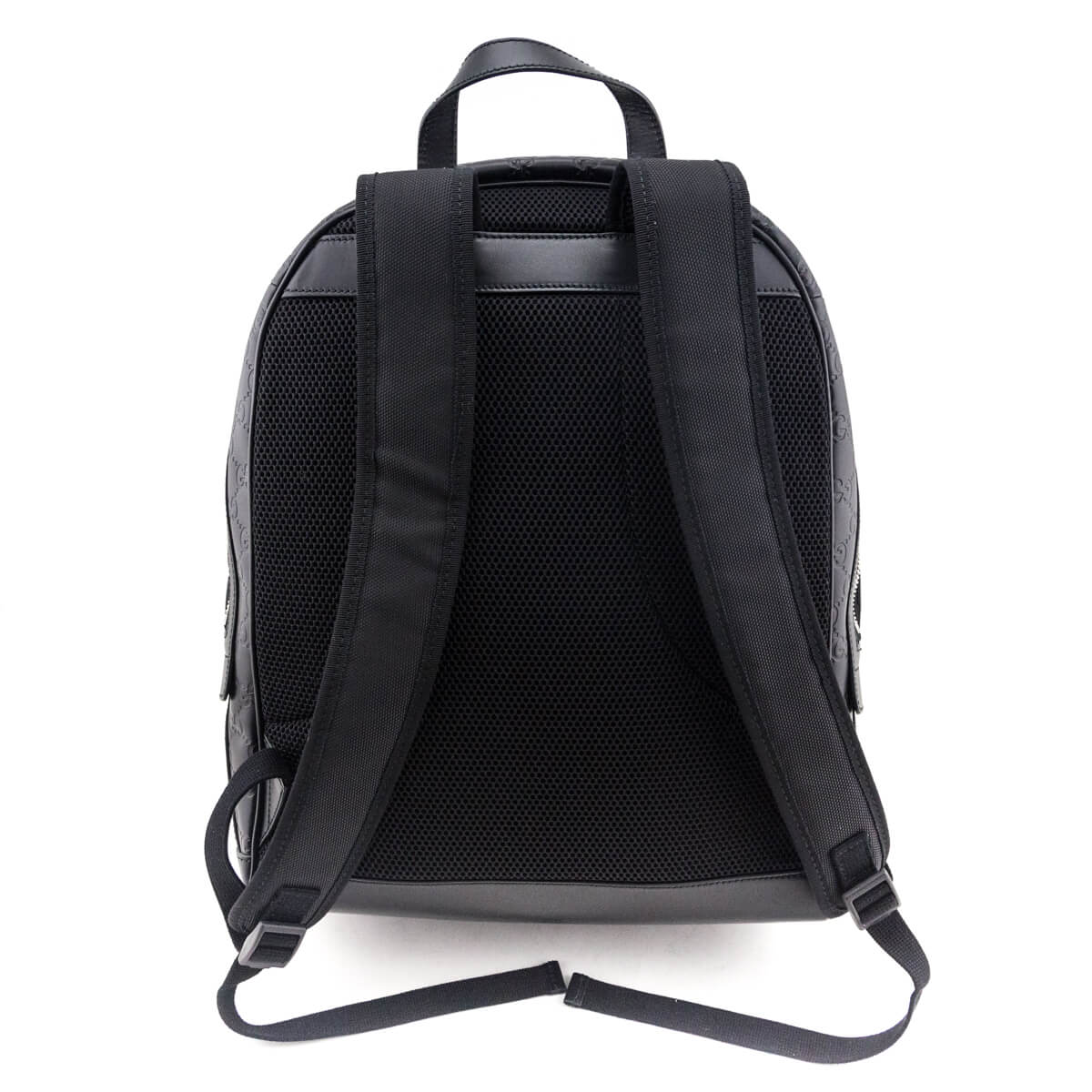 Gucci Black Guccissima Signature Day Backpack