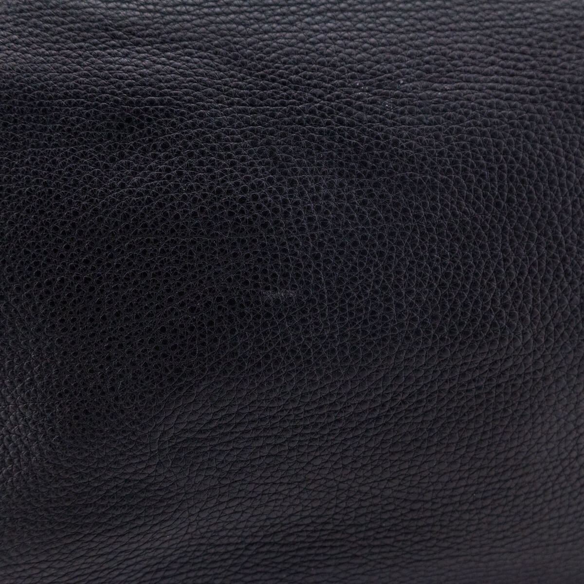 Gucci Black Pebbled Calfskin 1973 Top Handle Bag