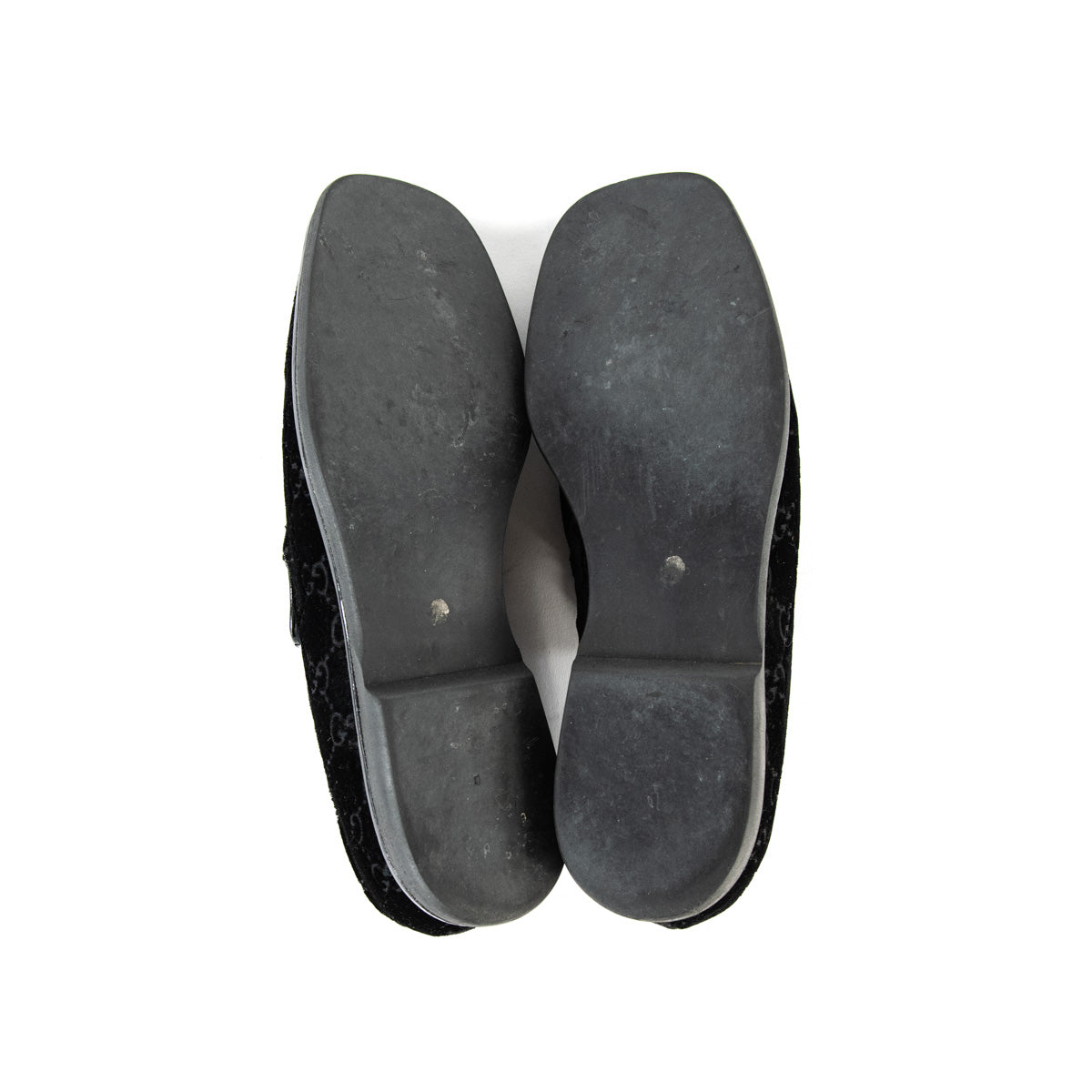 Gucci Black Velvet GG Loafers Size 9.5 | EU 39.5