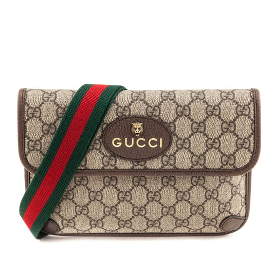 Gucci Brown GG Supreme Neo-Vintage Belt Bag