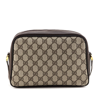 Gucci Brown Supreme Vintage Ophidia Crossbody