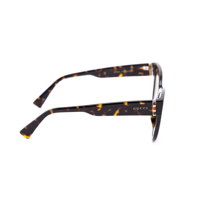 Gucci Brown Tortoiseshell Oversized Cat Eye Sunglasses