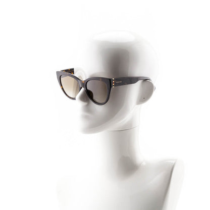 Gucci Brown Tortoiseshell Oversized Cat Eye Sunglasses