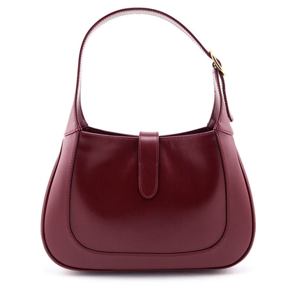 Gucci Cherry Red Calfskin Small Jackie 1961 Hobo