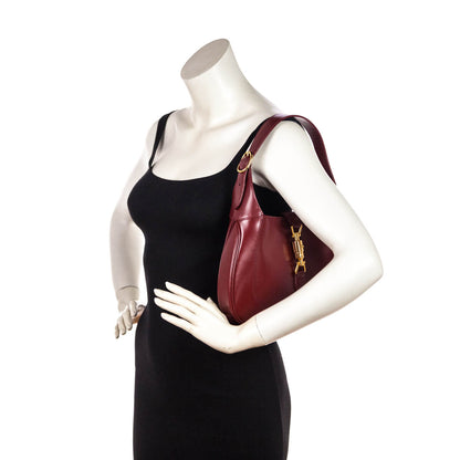 Gucci Cherry Red Calfskin Small Jackie 1961 Hobo