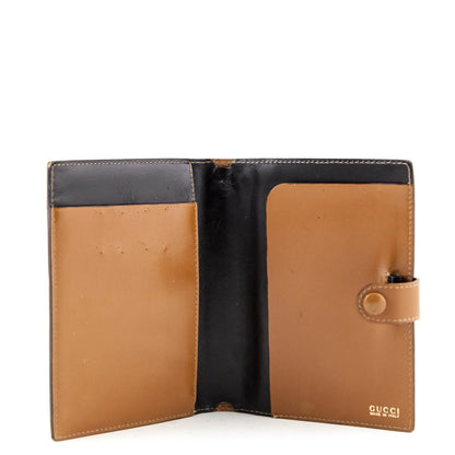 Gucci Brown Leather Note Holder