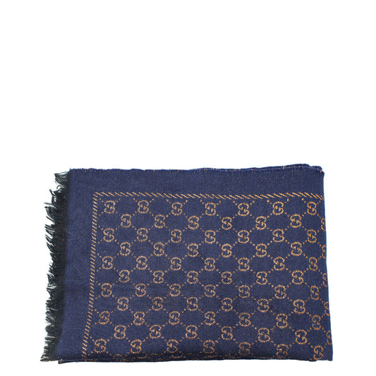 Gucci Bicolor GG Wool Scarf